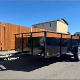 For Rent 2022 Summit Alpine 6x12 utility trailer. to Haul your your rental items- tables and chairs.